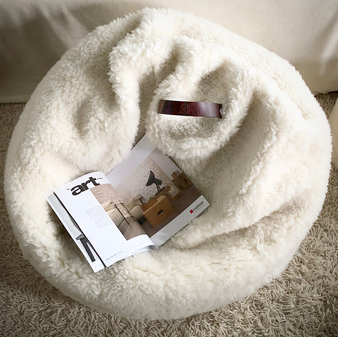 Refer a friend - Wool Bean Bag - Short Curly